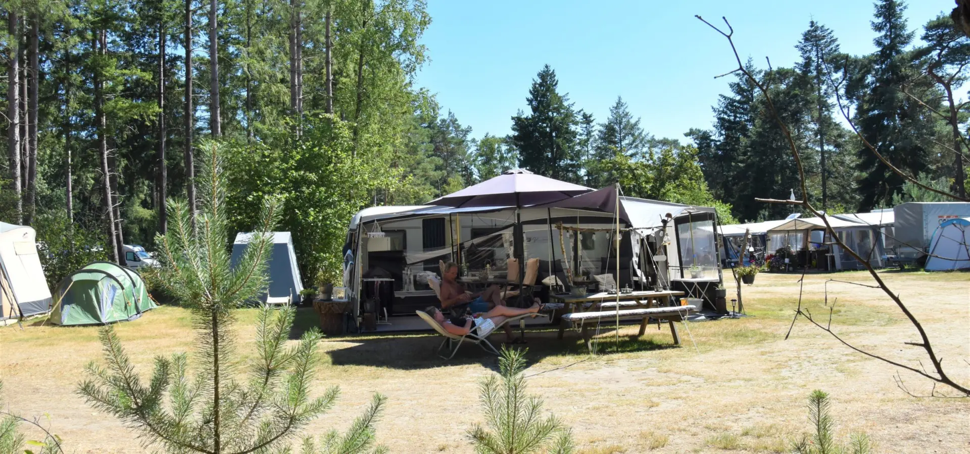 Camping Ommen Komfortplatz Ommerberg 13