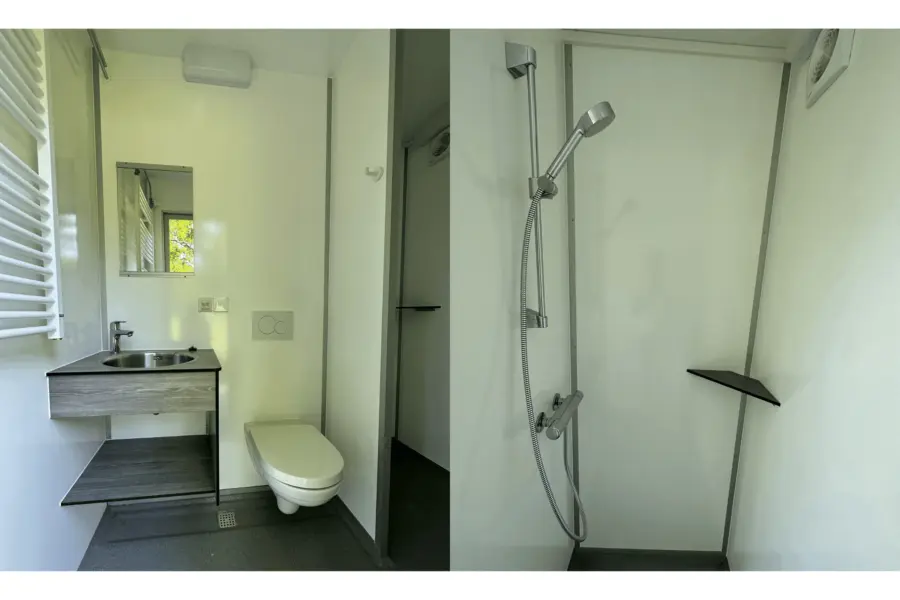 Campingplatz mit privaten Sanitäranlagen Niederlande Ommerland 1