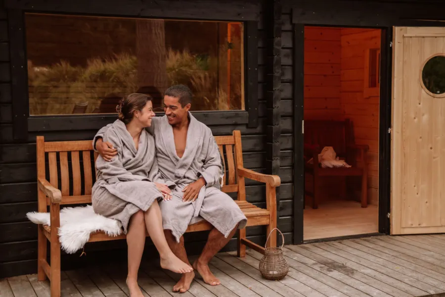 Hütte mit Sauna 79