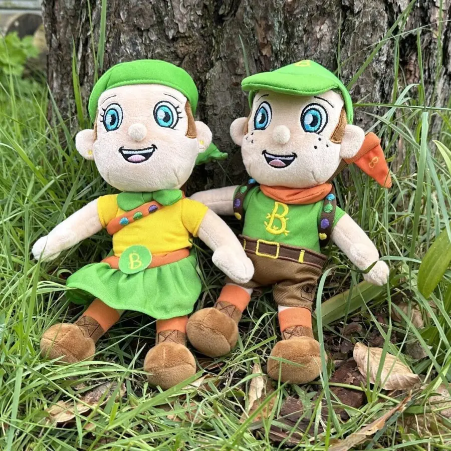 Bo und Bibi umarmen sich